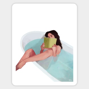 Bathtub self-care Sticker